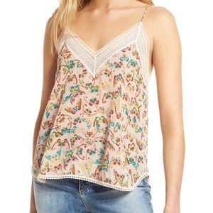 Zadig&Voltaire Christy Butterfly Print Camisole
